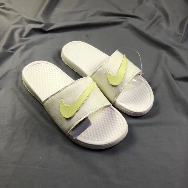 Nike Benassi JDI White Orange